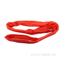 high quality Red Lifting Round Sling polyester